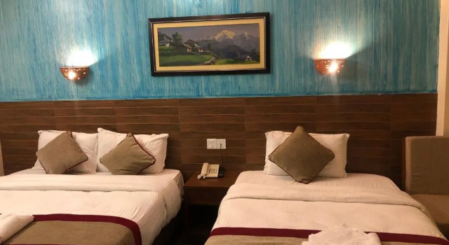 Трёхместный номер Standard с видом на горы Hotel Guru