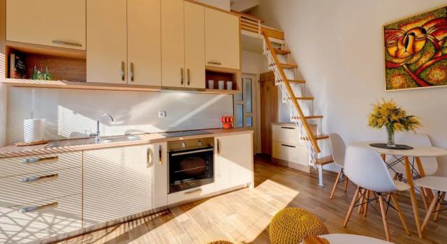 Апартаменты c 1 комнатой с видом на море 42° North Apartments