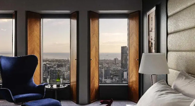 Двухместный номер Superior с видом на залив Sofitel Melbourne On Collins