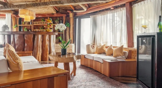 Dvoulůžkový s manželskou postelí Apartmá a výhledem do zahrady Kanan Tulum Hotel & Spa Adults Only Playground