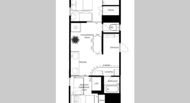 Апартаменты с 2 комнатами K-House
