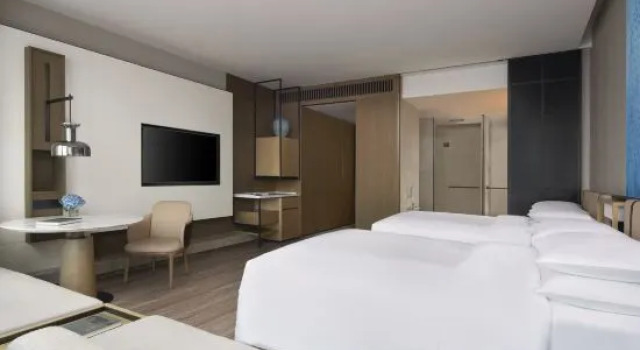 Двухместный номер Deluxe Jinhua Marriott Hotel