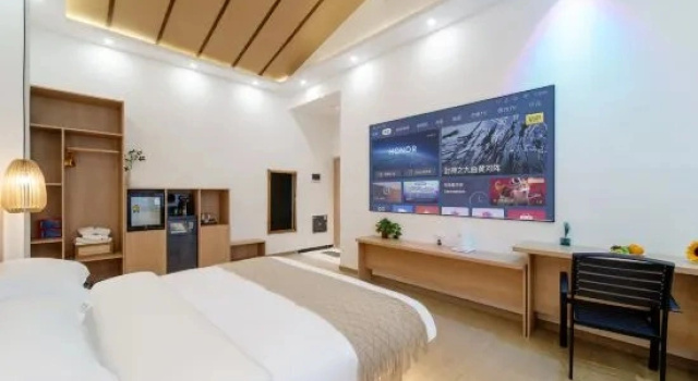 Люкс с видом на внутренний двор Half Idle Cloud House Homestay