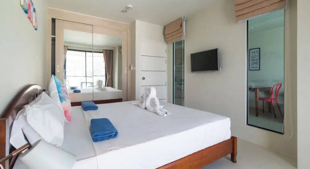Апартаменты с балконом и с видом на город Apartments at The Bliss Condo by Lofty