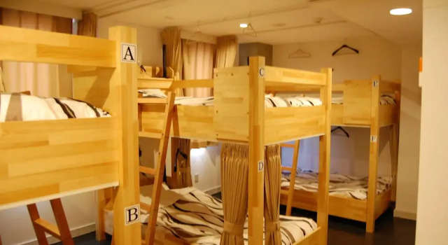 Кровать в общем номере Hotel Knut - Hostel