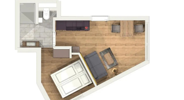 Апартаменты c 1 комнатой Cabin8 Alpine Flair Apartments