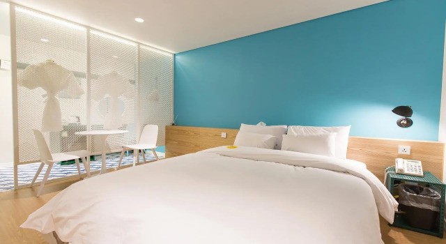 Двухместный номер Deluxe Hotel Yeogiuhtte Gangneung Gyeongpo