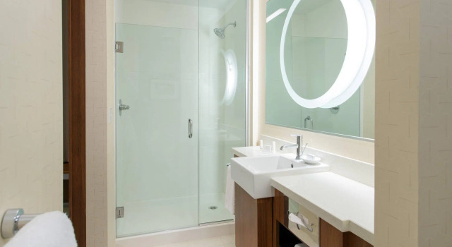 Люкс с 2 комнатами с видом на внутренний двор SpringHill Suites by Marriott Los Angeles Burbank/Downtown