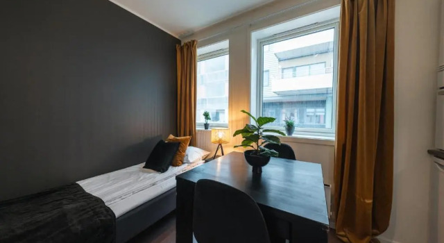 Студия TotalApartments Seminarbakken City Studio