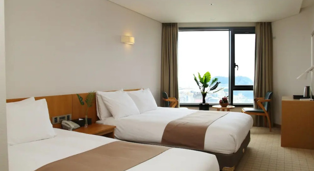 Двухместный номер Deluxe с видом на океан Jeju Hotel the M