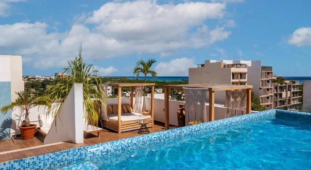 Четырёхместный номер Deluxe Terrasse Hotel Playa del Carmen