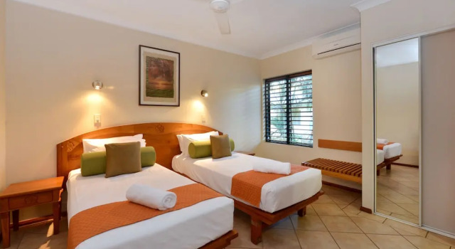 Апартаменты с 2 комнатами с балконом и с красивым видом из окна Seascape Holidays at The Queenslander