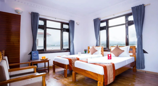 Двухместный номер Standard с балконом и с видом на сад Alliance Hotel - Boudhanath Stupa