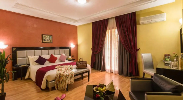 Двухместный номер Superior с видом на бассейн Hotel Meriem Marrakech