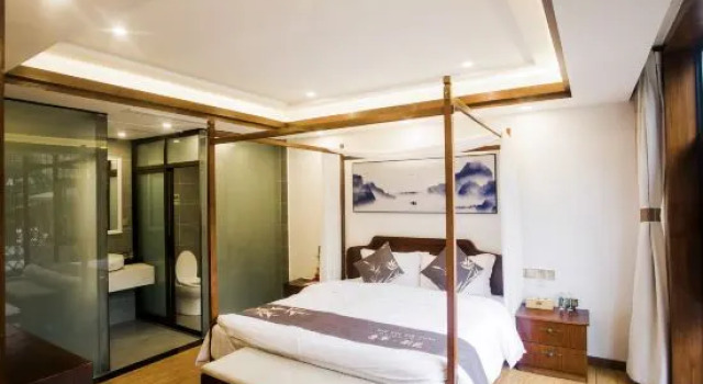 Люкс с видом на горы Shunan Bamboo Sea Pinecui·Bieyuan Homestay