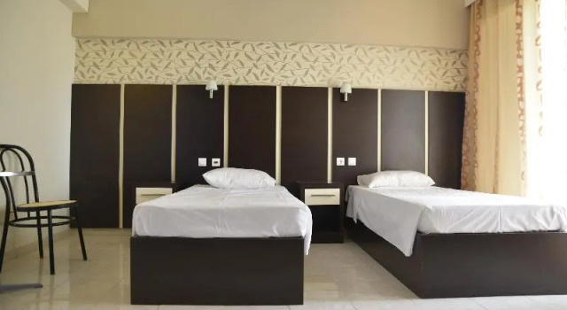 Студия с балконом и с видом на окрестности Rose Hotel Faliraki