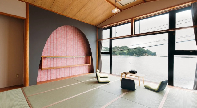 Четырёхместный номер Standard с видом на океан Nagasaki House Burabura