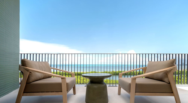 Двухместный номер Standard с балконом и oceanfront Grand Hyatt Cancun Beach Resort