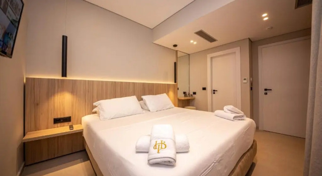 Двухместный номер Deluxe с балконом Hotel Portanova