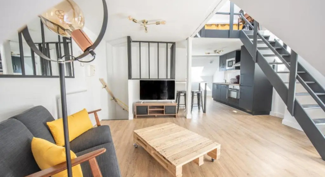 Апартаменты Au Nouveau Boulonnais - 4 appartements charmants pour couples, familles et groupe damis, vieille ville et centre ville de Boulogne sur Mer