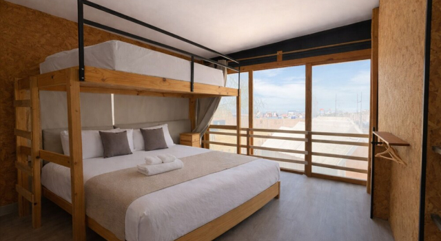 Standard- tredobbelt værelse Kokopelli Hostel Paracas