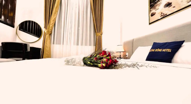 Двухместный номер Deluxe с видом на море Dương Đông Hotel