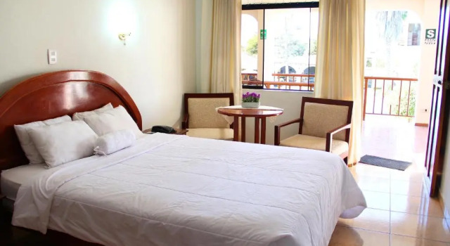 Standard Double room with view Hotel Villa de Valverde