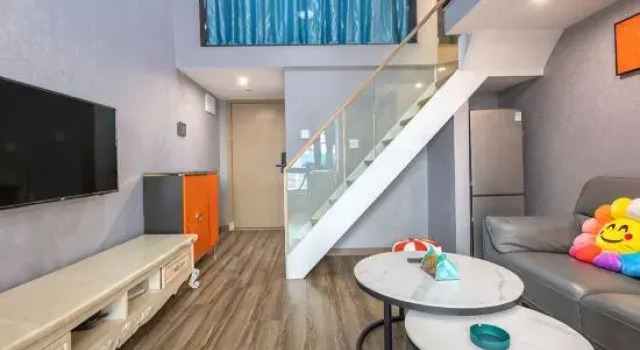Люкс Luxury Binfen Meiyi Apartment (Dongguan Tangxia Vanke Life Plaza)