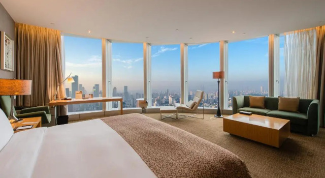 Двухместный полулюкс клубный с видом на город InterContinental Nanjing by IHG
