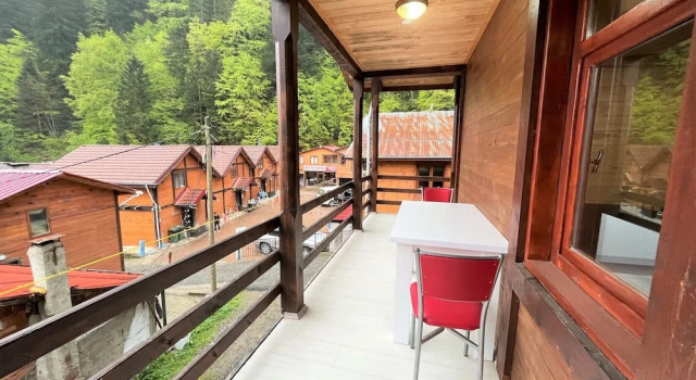 Люкс Deluxe с балконом и с видом на озеро Uzungol Cerrahpasa Suites