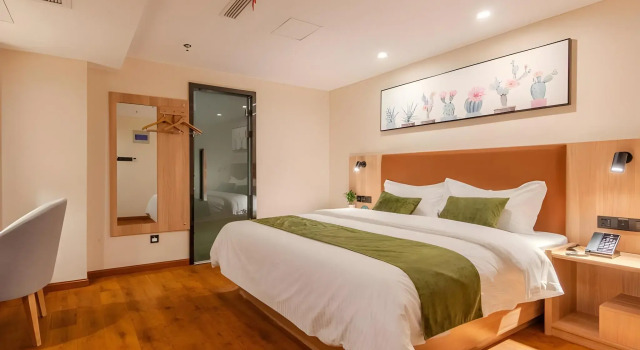 GreenTree Inn Hotel (Hefei Zhenxing Road Subway Station), Prenota Hotel Hotel a Anhui con parcheggio, Parcheggio