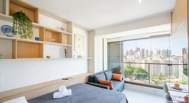 Modern and Fully Equipped Apartments 500m From Barra Beach in Salvador ZBN