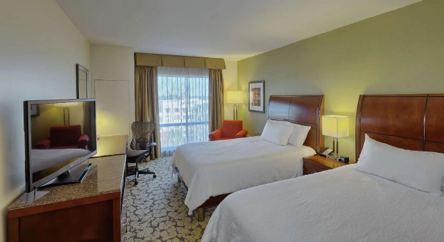 Четырёхместный номер Standard Hilton Garden Inn Durham-University Medical Center