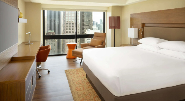 Двухместный номер с видом на город Grand Hyatt San Francisco Union Square
