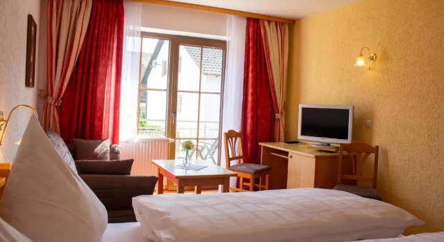 Standardowy pokój Hotel Pension Fleischmann