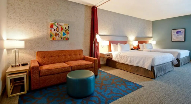 Четырёхместный люкс Home2 Suites by Hilton Harvey New Orleans Westbank