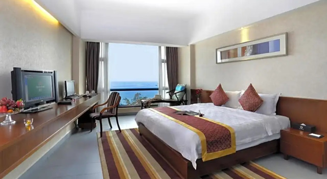 Standardowy dwuosobowy pokój z widokiem na morze Luyi Seaview Hotel