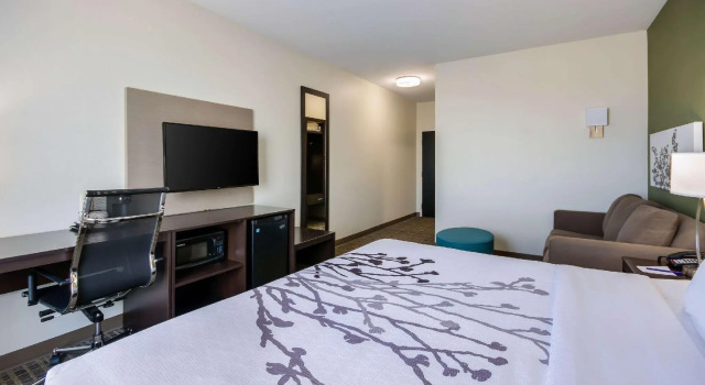 Двухместный люкс Sleep Inn & Suites Yukon Oklahoma City