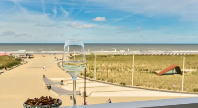 Двухместный номер Standard с балконом и с видом на море Hotel Noordzee