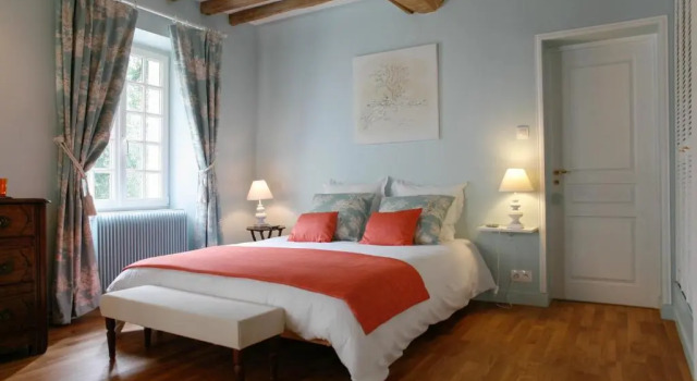Люкс Deluxe Chambres dhôtes du Bas Manoir