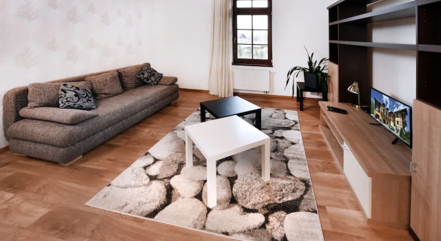 Семейные апартаменты с балконом Pension Villa Kunerad