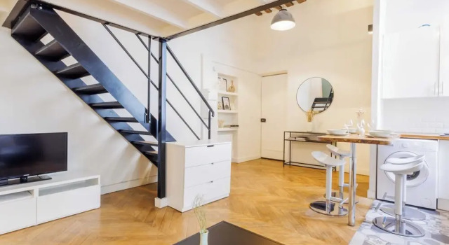 Quiet Apartment 1br/4p - Quartier du Mail, Забронировать Апартаменты/квартира Париж Иль-де-Франс, рядом с Лувр — Риволи