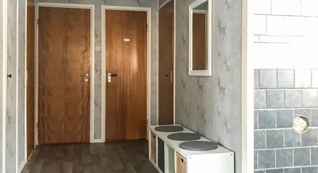 Nice Home in Auktsjaur With Sauna and 2 Bedrooms, Prenota Hotel Hotel a Lapponia Svedese con parcheggio, Parcheggio