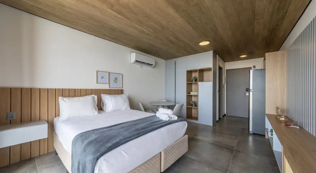Nwts - Studios With Side sea View in Maceio II, Забронировать Отель Отели Масейо с парковкой, рядом с Port of Maceio, Парковка