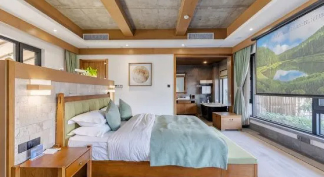 Люкс Deluxe Miaotang yanziwu Guesthouse