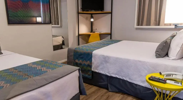 Трёхместный номер Standard Monreale Lifestyle Higienópolis São Paulo