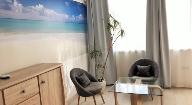 Студия Executive с балконом Tevi Apartments