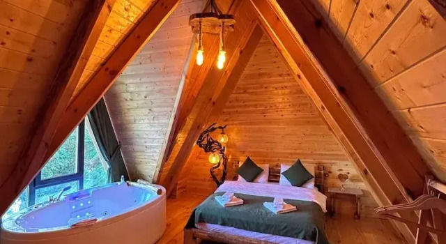 Бунгало Deluxe с видом на горы moni suit bungalow