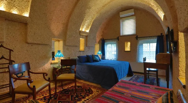 Люкс с видом на сад Selcuklu Evi Cave Hotel - Special Category
