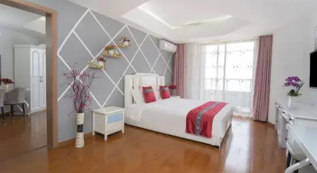 Люкс Deluxe Shanghai Siweite Apartment
